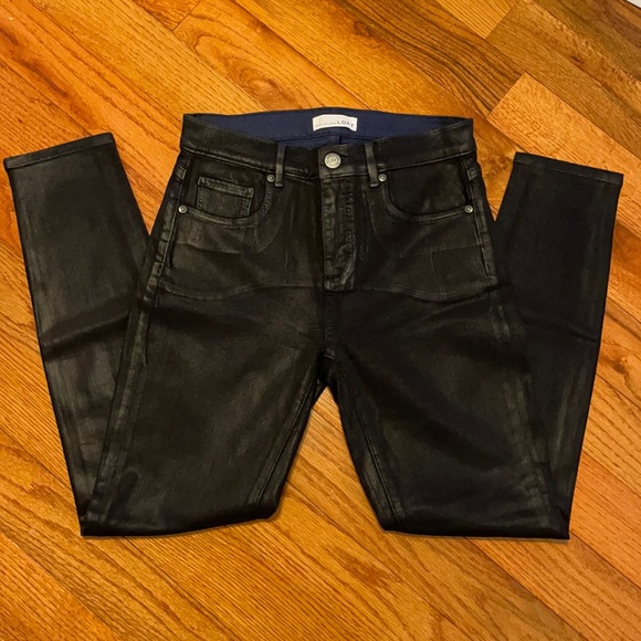 Awesome LOFT Skinny Jeans Dark Blue - Picture 3 of 9